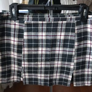 Checkered Skirt